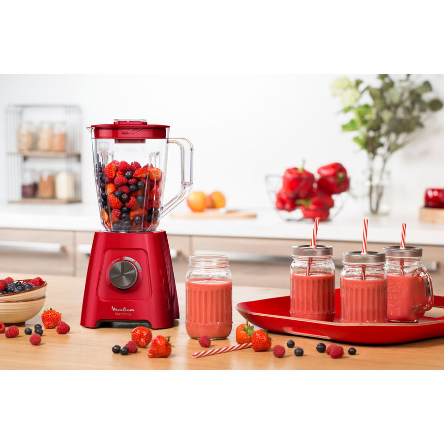 Standmixer Moulinex LM4205 1,25 L 600W Rot 550 W (2 L)