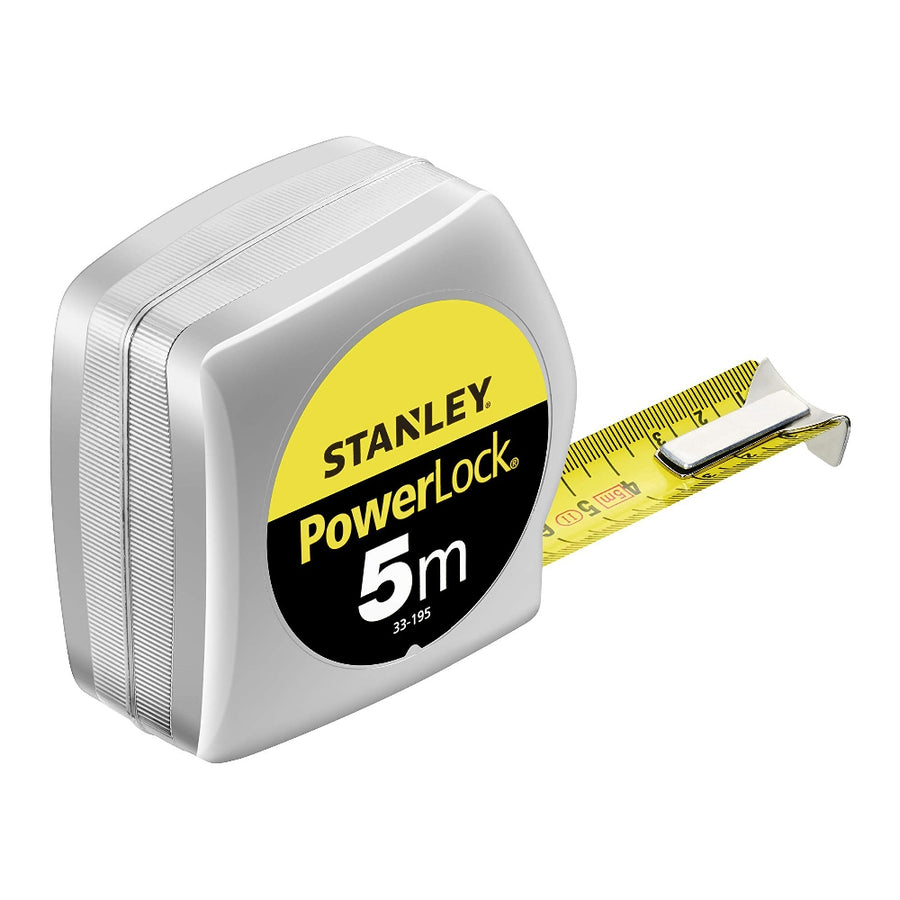 Flexometer Stanley POWERLOCK 5 m x 25 mm ABS