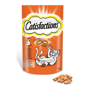 Katzenfutter Catisfactions Snack Huhn (60 g)