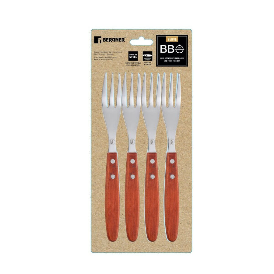 Gabel-Set Bergner BBQ (4 pcs)