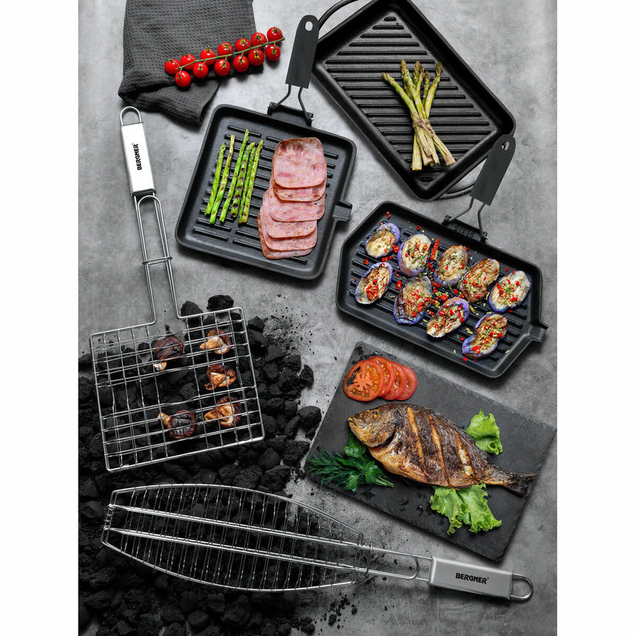 Grillplatte Bergner BG-34132-BK