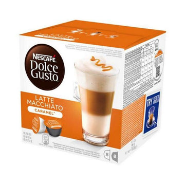 Kaffeekapseln Nescafé Dolce Gusto 24191 Latte Macchiato (16 uds) Karamell