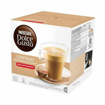 Kaffeekapseln Nescafé Dolce Gusto 94314 Espresso Macchiato Decaffeinato (16 uds)