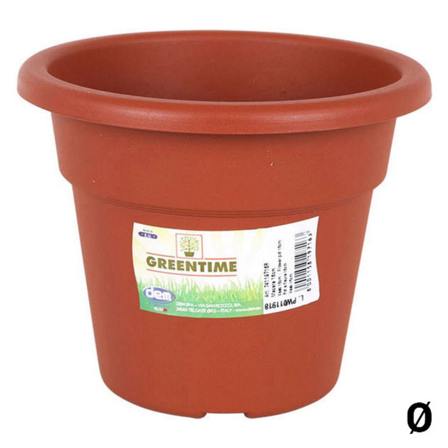 Blumentopf Resistent Braun