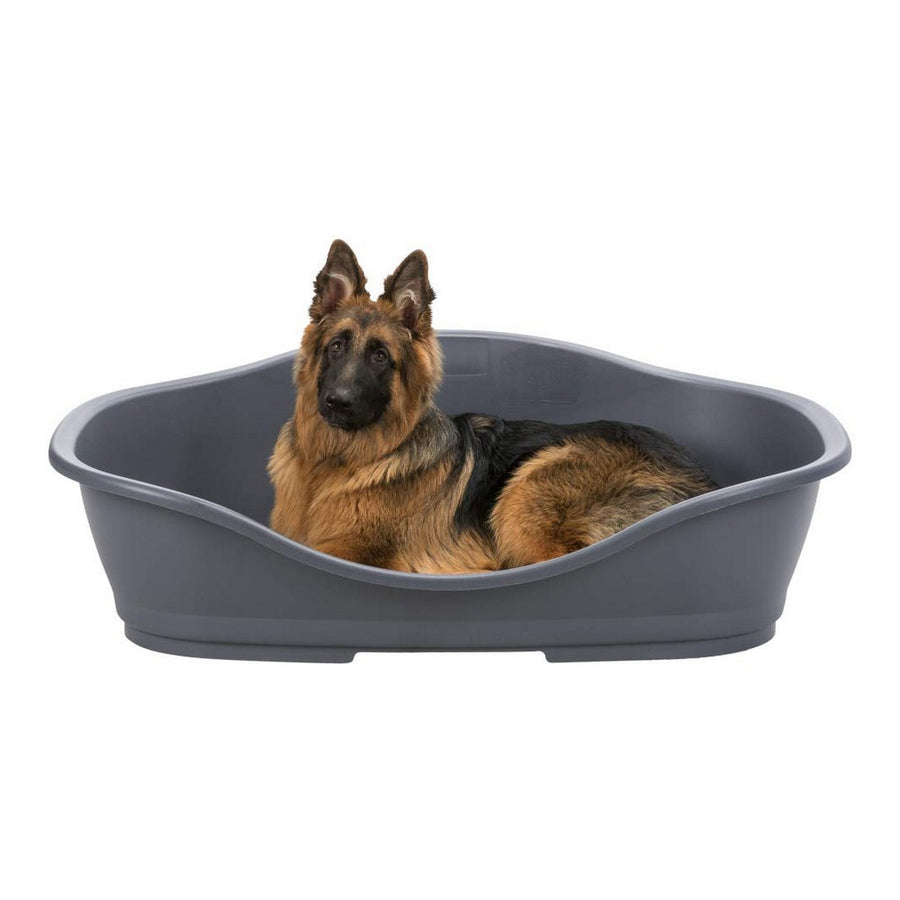 Hundebett Stefanplast Grau Kunststoff (80 x 32 x 56 cm) (56 x 32 x 80 cm)