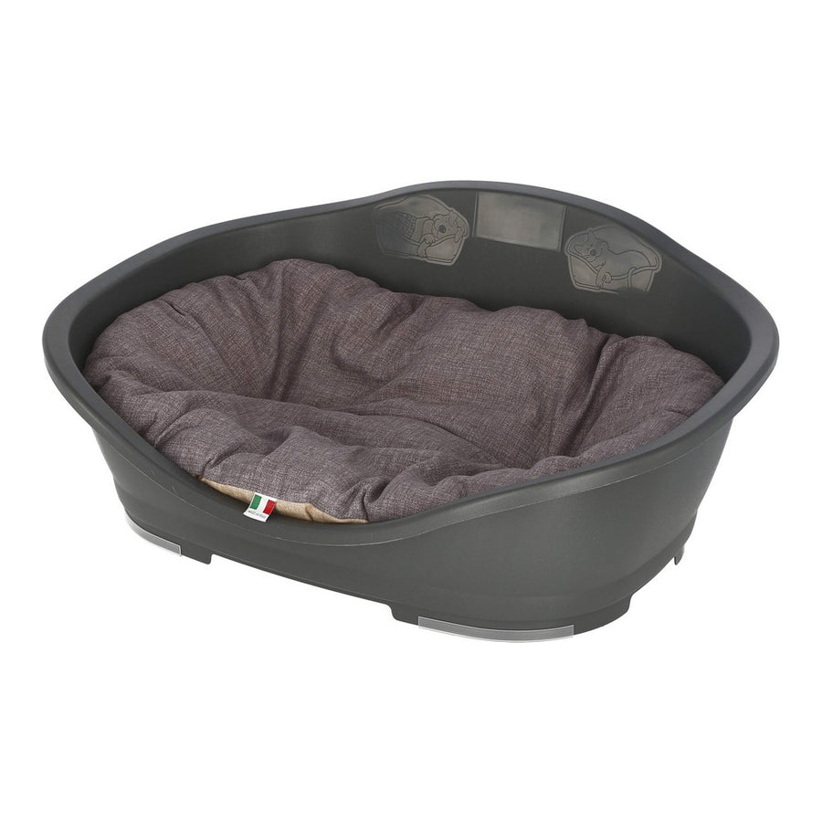 Hundebett Stefanplast Grau Kunststoff (80 x 32 x 56 cm) (56 x 32 x 80 cm)