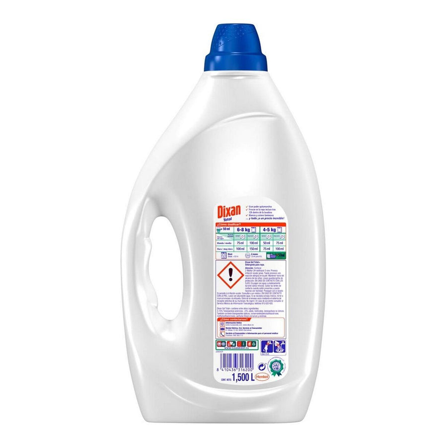 Flüssiges Waschmittel Dixan Gel Standar (1,5 L)