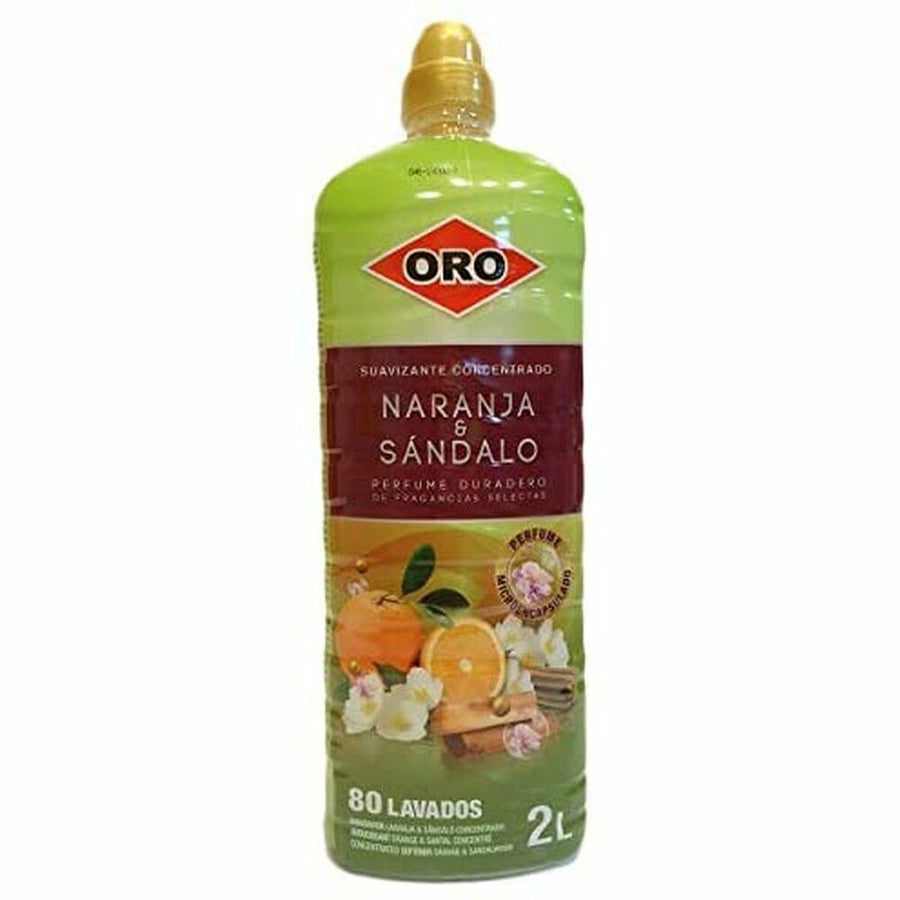 Weichspüler Konzentrat Oro 2 L Orange Sandelholz (Pack 6 uds)