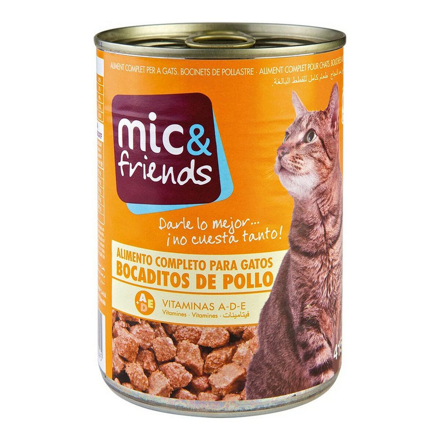 Katzenfutter Mic&Friends Bocaditos Huhn (425 g)