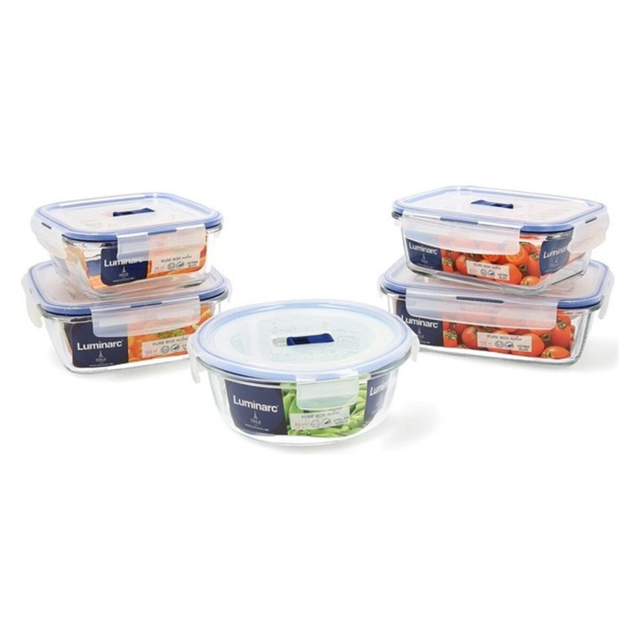 Lunchbox-Set Luminarc Pure Box Active (5 pcs) Kristall (5)