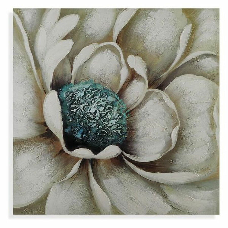 Bild Versa Blume Leinwand (2,8 x 80 x 80 cm)