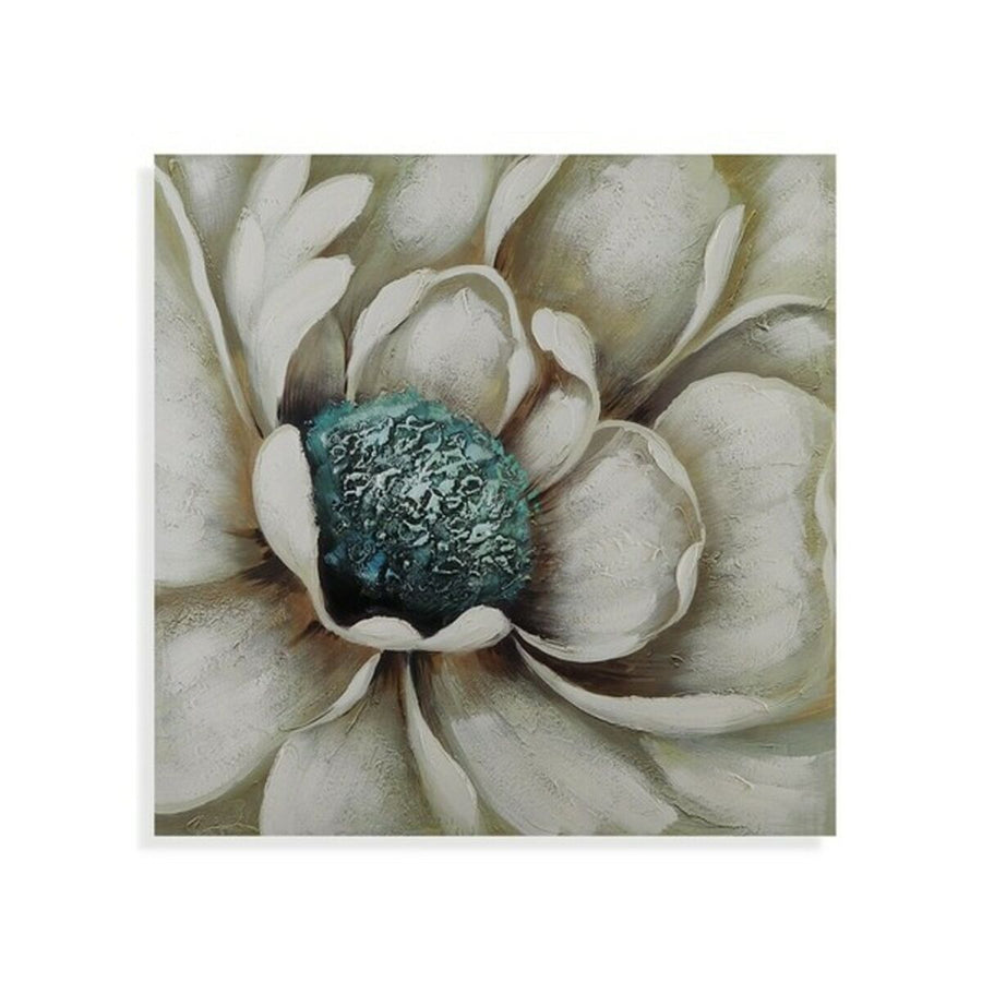 Bild Versa Blume Leinwand (2,8 x 80 x 80 cm)