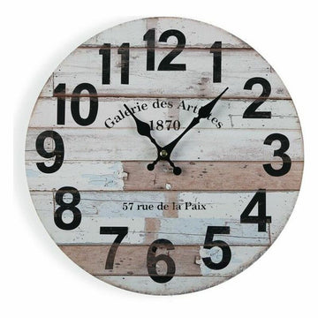 Wanduhr Versa Holz (4 x 30 x 30 cm)