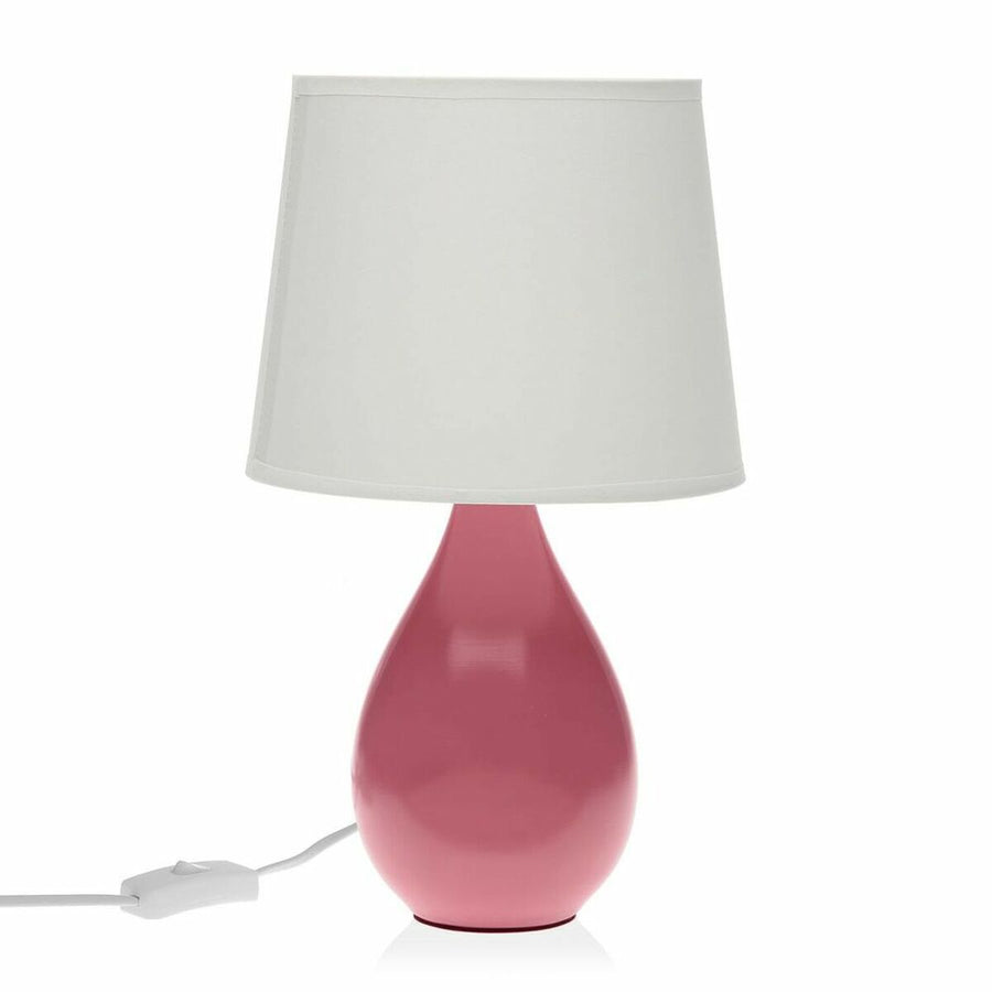 Tischlampe Versa Roxanne Rosa aus Keramik (20 x 35 x 20 cm)