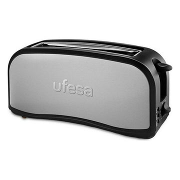 Toaster UFESA TT7965 Óptima Edelstahl 1000W Schwarz/Silberfarben