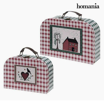 Koffer-Set Homania (2 uds) Pappe