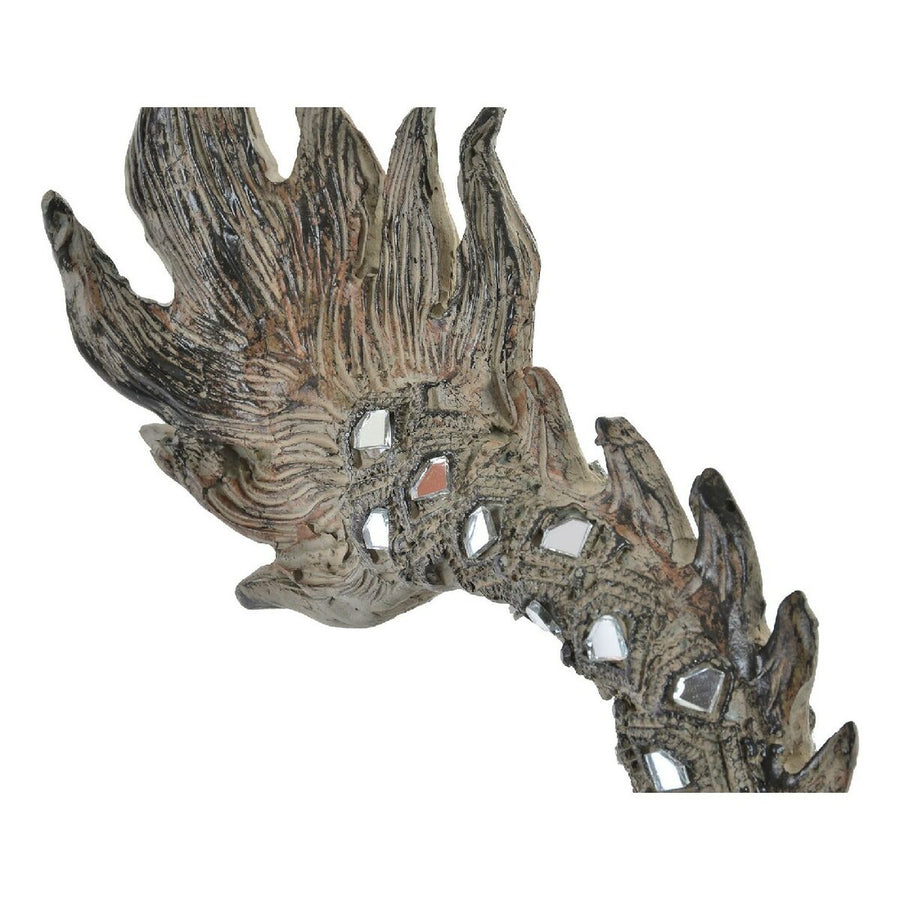 Deko-Figur DKD Home Decor Drache Harz Kristall (52 x 13.5 x 31 cm)