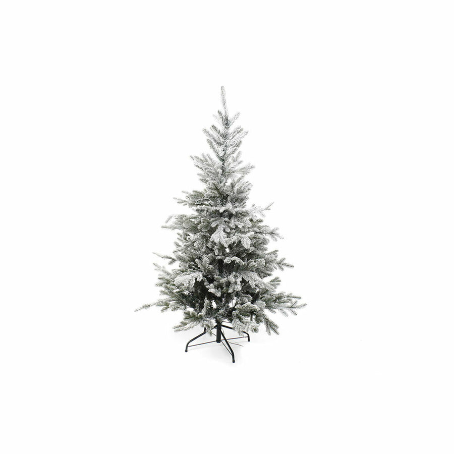 Weihnachtsbaum DKD Home Decor Metall PVC Weihnachten LED Verschneit (115 x 115 x 150 cm)