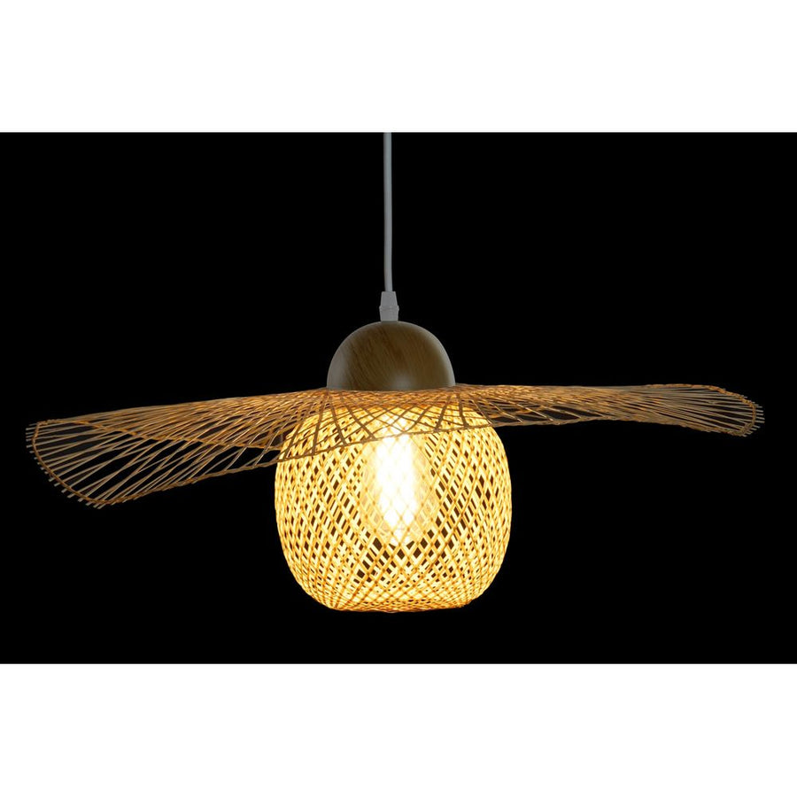 Deckenlampe DKD Home Decor Bambus Strandhut (55 x 55 x 19 cm)