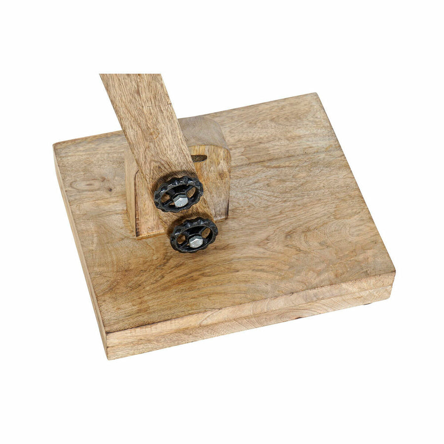 Stehlampe DKD Home Decor natürlich Schwarz Metall Holz Eisen (30 x 87 x 153 cm)