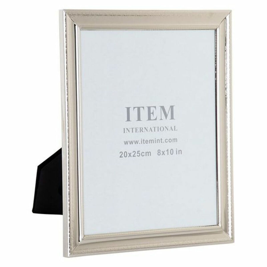 Fotorahmen DKD Home Decor ‎S3011544 Kristall Silberfarben Metall Papier Holz MDF