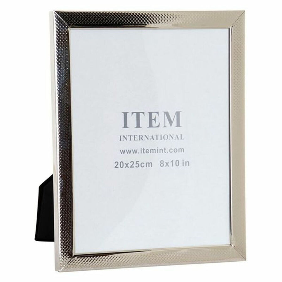 Fotorahmen DKD Home Decor ‎S3011550 Kristall Silberfarben Metall Papier Holz MDF