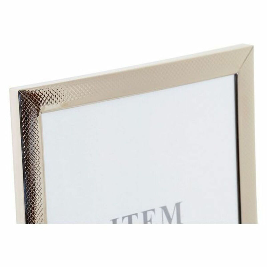 Fotorahmen DKD Home Decor ‎S3011550 Kristall Silberfarben Metall Papier Holz MDF