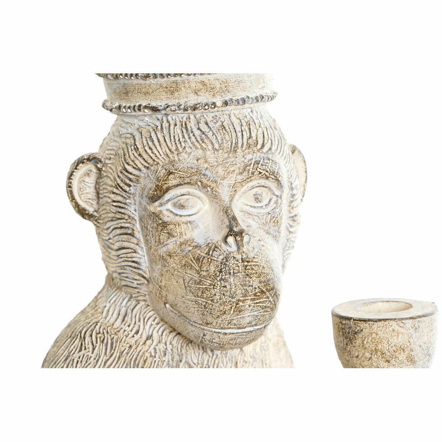 Deko-Figur DKD Home Decor Harz Affe (16 x 15 x 30 cm)