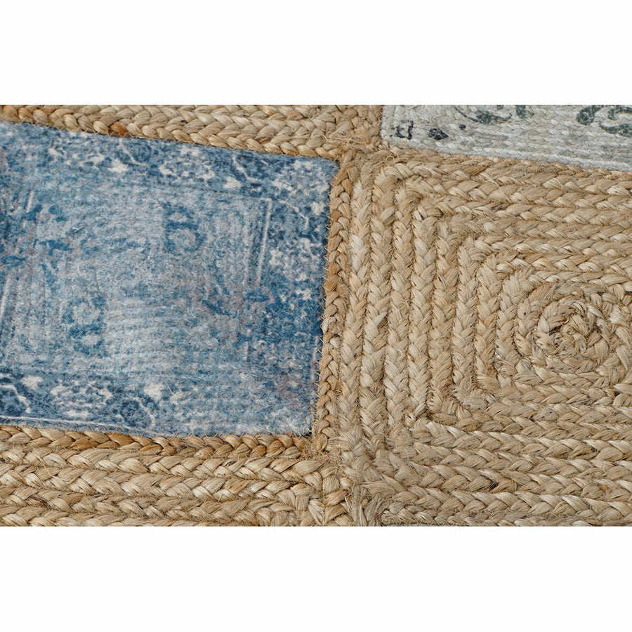 Teppich DKD Home Decor Braun Bunt Jute Chenille (120 x 190 x 0.5 cm)