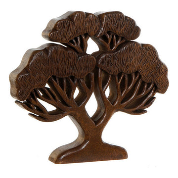 Deko-Figur DKD Home Decor Akazienholz Baum (1 pcs) (35 x 4 x 31 cm)