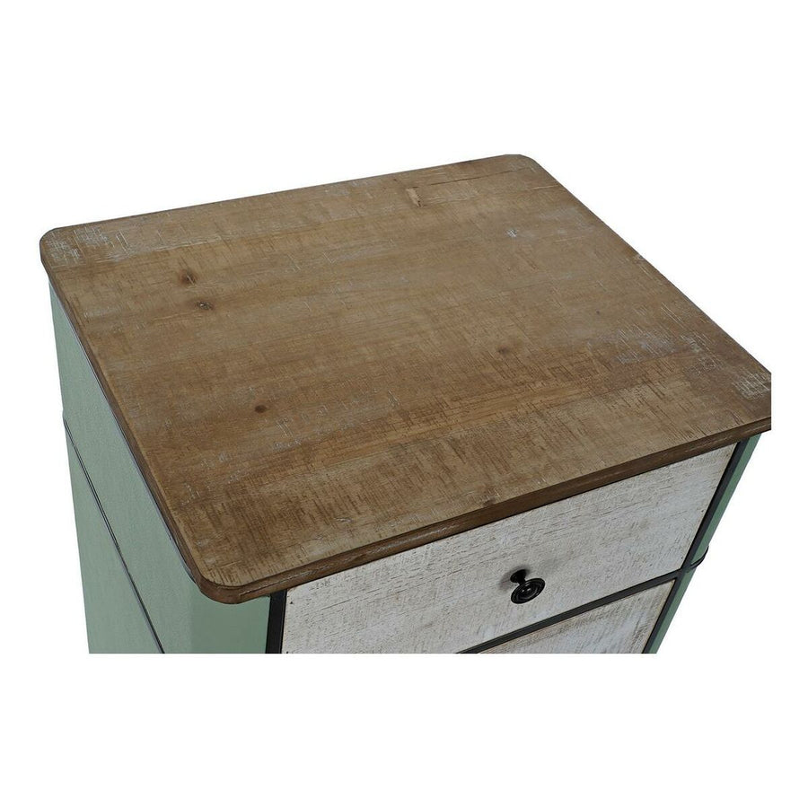 Schubladenschrank DKD Home Decor Metall Holz MDF (48.5 x 42 x 82.5 cm)