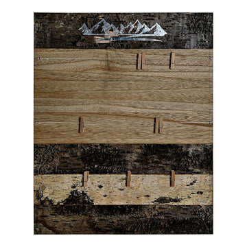 Fotorahmen DKD Home Decor Holz Metall (40 x 2 x 50 cm)