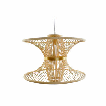 Deckenlampe DKD Home Decor Bambus Golden Hellbraun (46 x 46 x 34 cm)