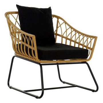 Havestol DKD Home Decor Metall Rattan (76 x 58 x 80 cm)