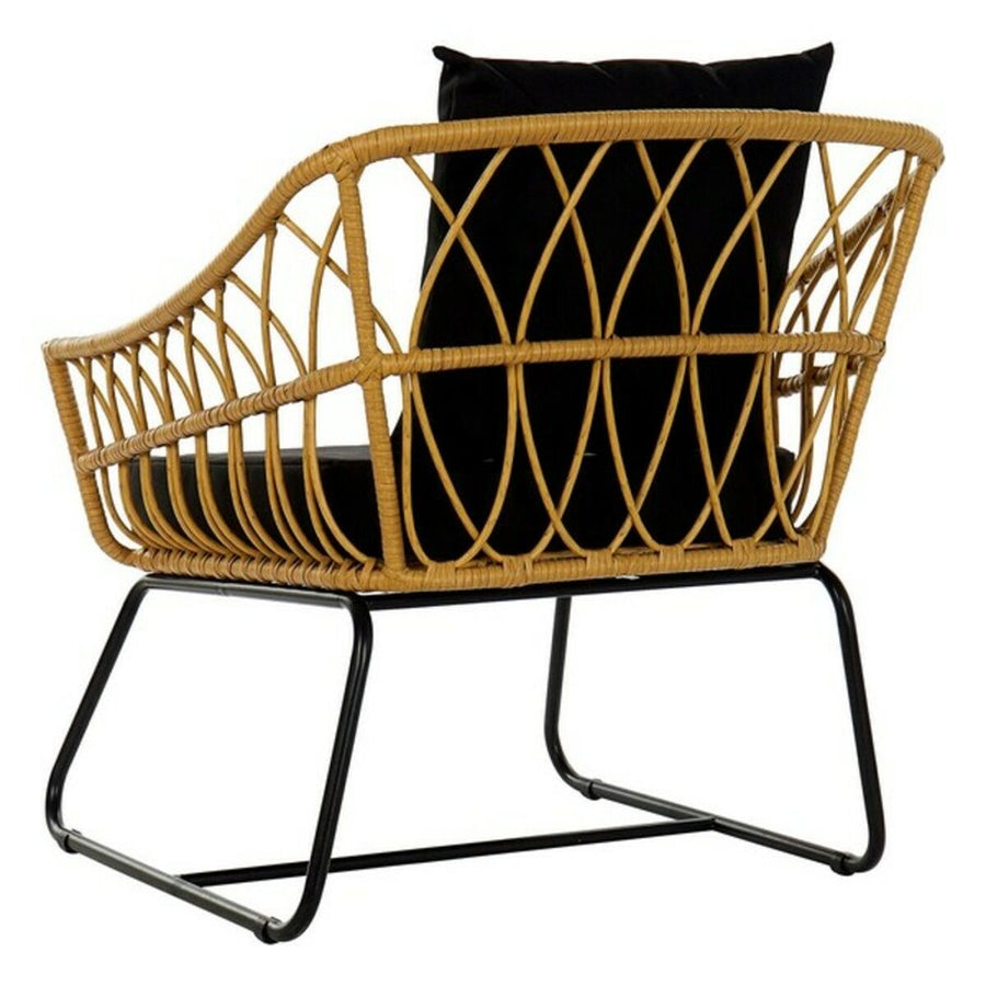 Havestol DKD Home Decor Metall Rattan (76 x 58 x 80 cm)