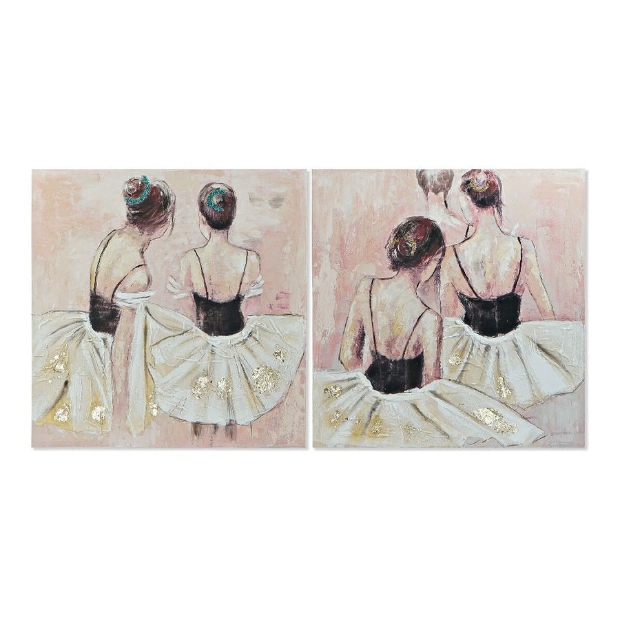 Bild DKD Home Decor Dancers (100 x 3,5 x 100 cm) (2 Stück)