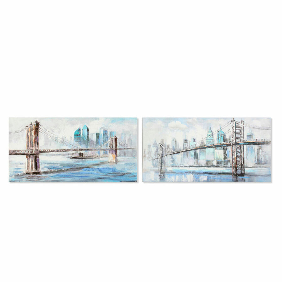 Bild DKD Home Decor New York (120 x 3 x 60 cm) (2 Stück)