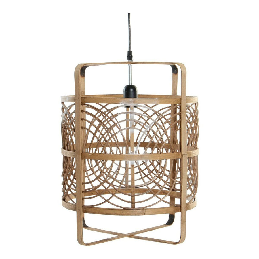 Deckenlampe DKD Home Decor Bambus Rattan (37 x 37 x 46 cm)