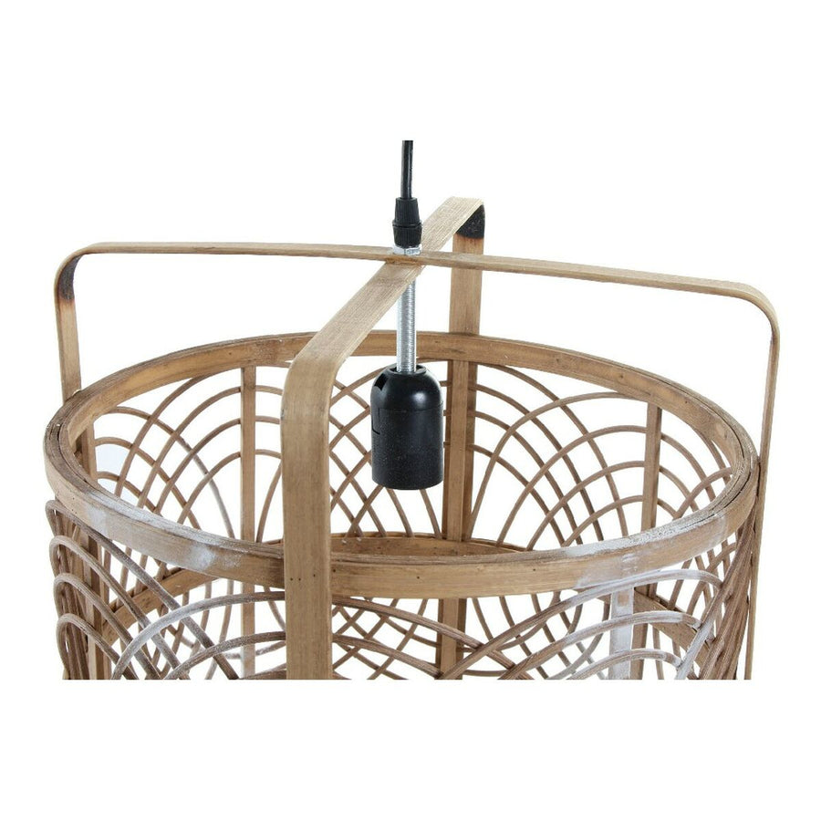 Deckenlampe DKD Home Decor Bambus Rattan (37 x 37 x 46 cm)