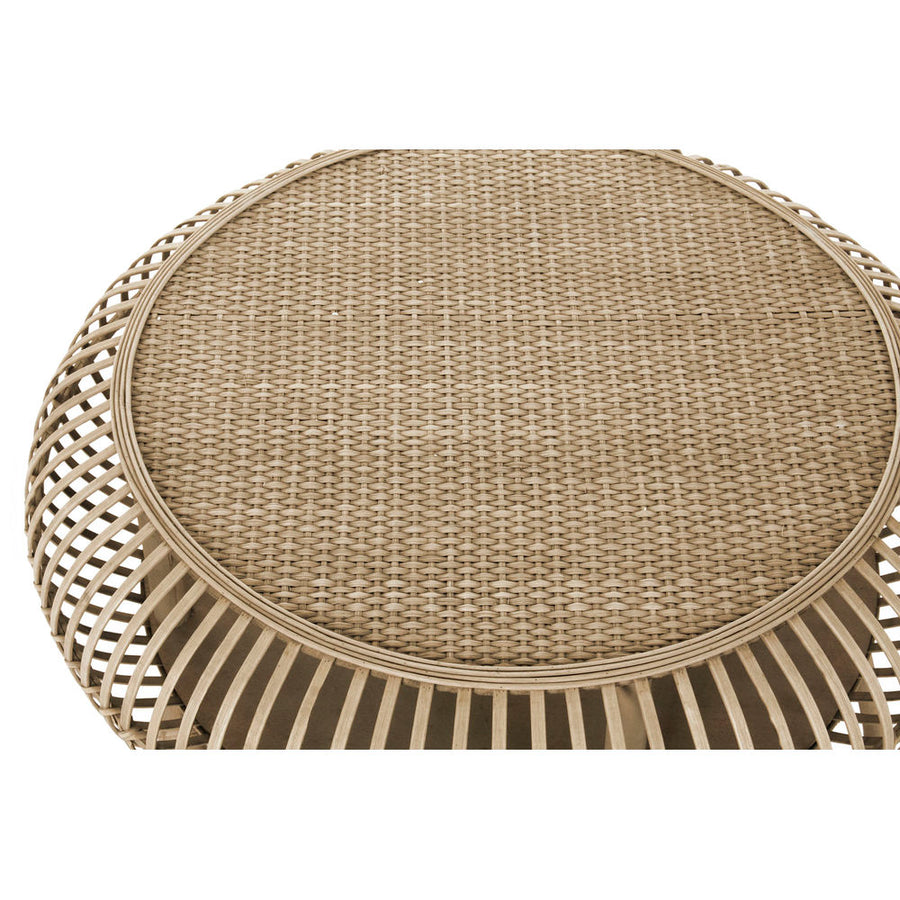 Beistelltisch DKD Home Decor Rattan (75 x 75 x 40 cm)