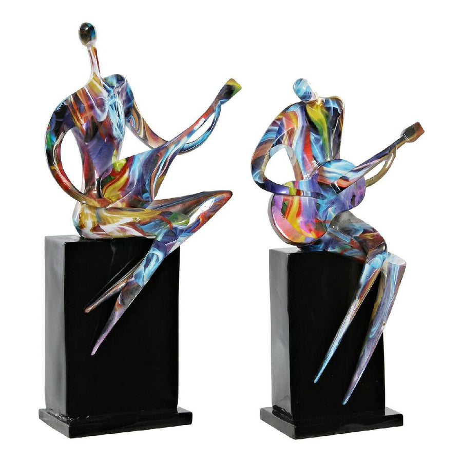 Deko-Figur DKD Home Decor Harz (2 pcs) (31 x 18 x 51.5 cm)