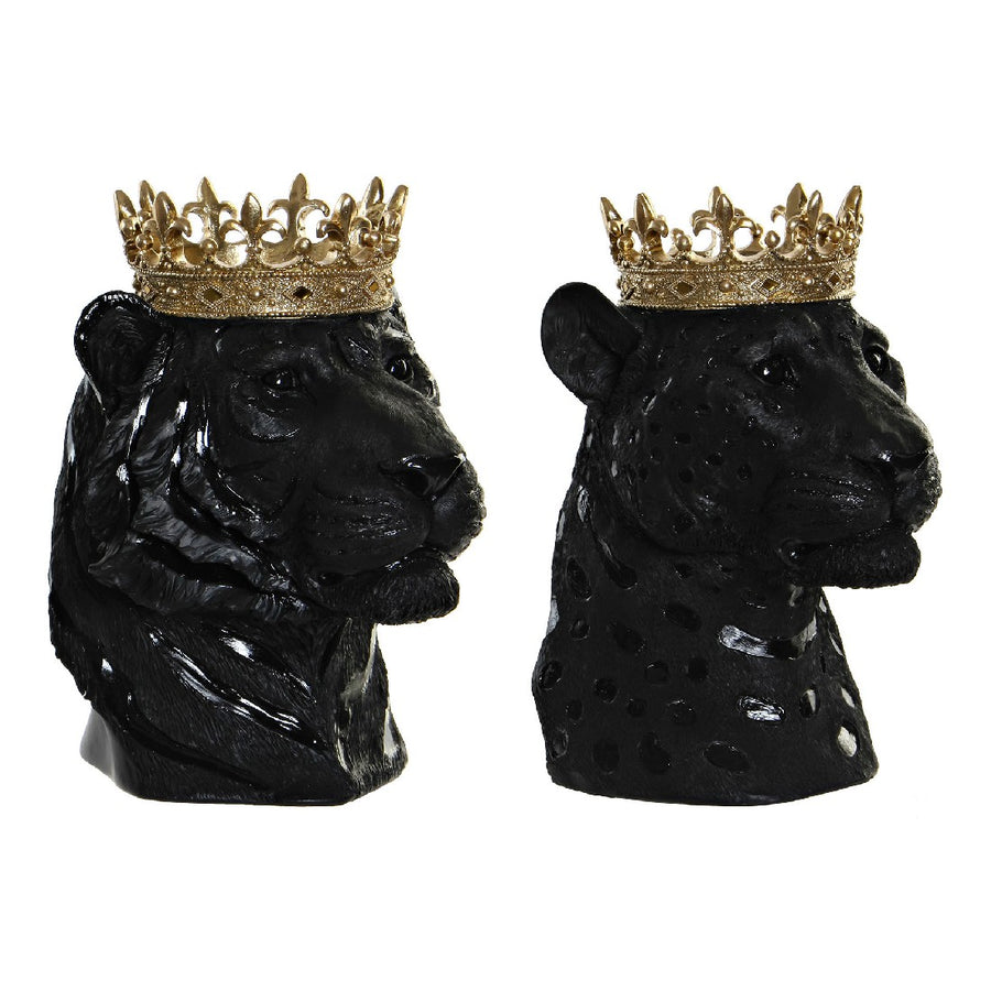 Deko-Figur DKD Home Decor Harz Tier (2 pcs) (27.5 x 23.5 x 33 cm)