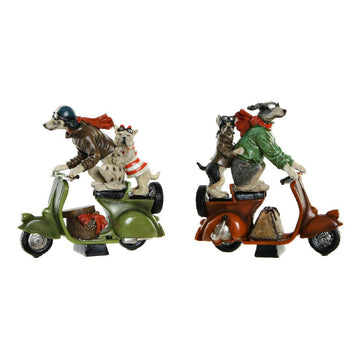 Deko-Figur DKD Home Decor Harz (2 pcs) (23 x 10 x 23 cm)