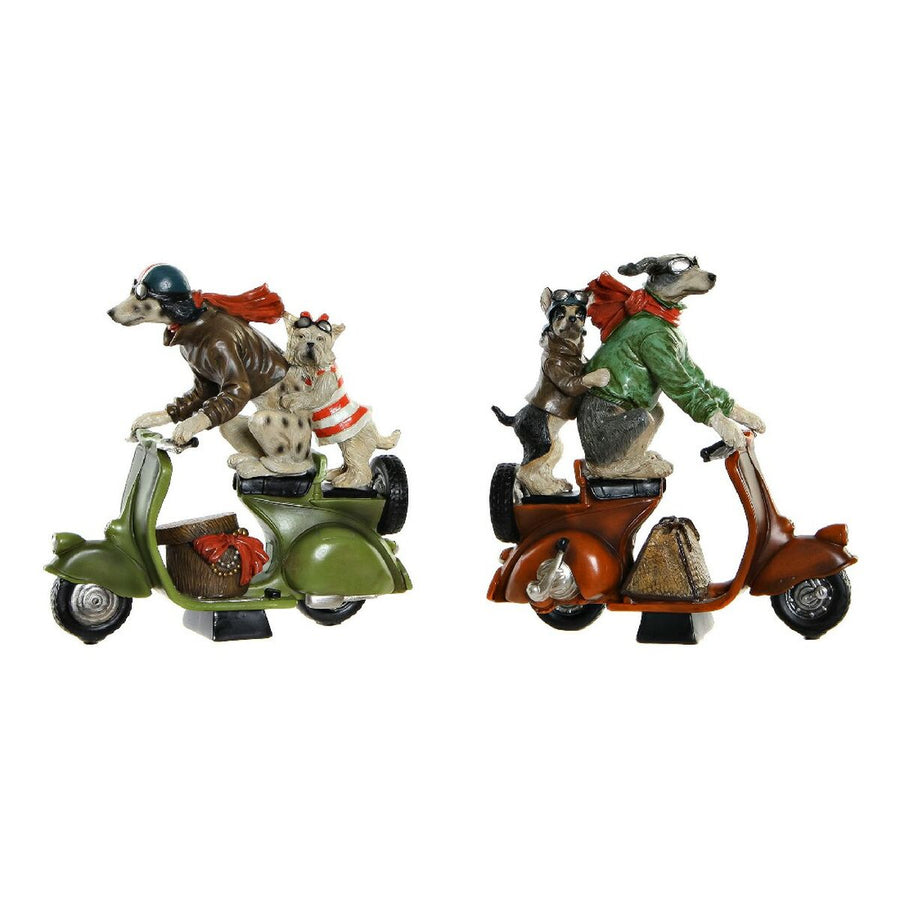 Deko-Figur DKD Home Decor Harz (2 pcs) (23 x 10 x 23 cm)