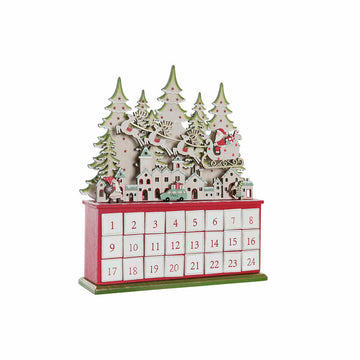 Adventskalender DKD Home Decor Holz (32 x 8.5 x 38 cm)