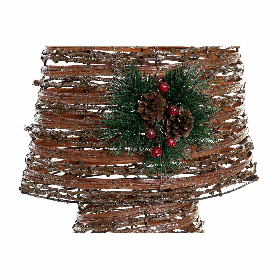 Weihnachtsbaum DKD Home Decor Rattan LED (32 x 18 x 100 cm)