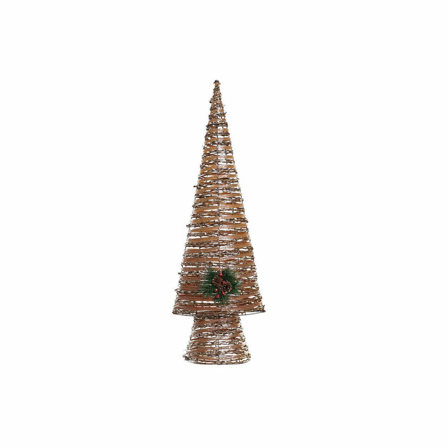 Weihnachtsbaum DKD Home Decor Rattan LED (32 x 18 x 100 cm)