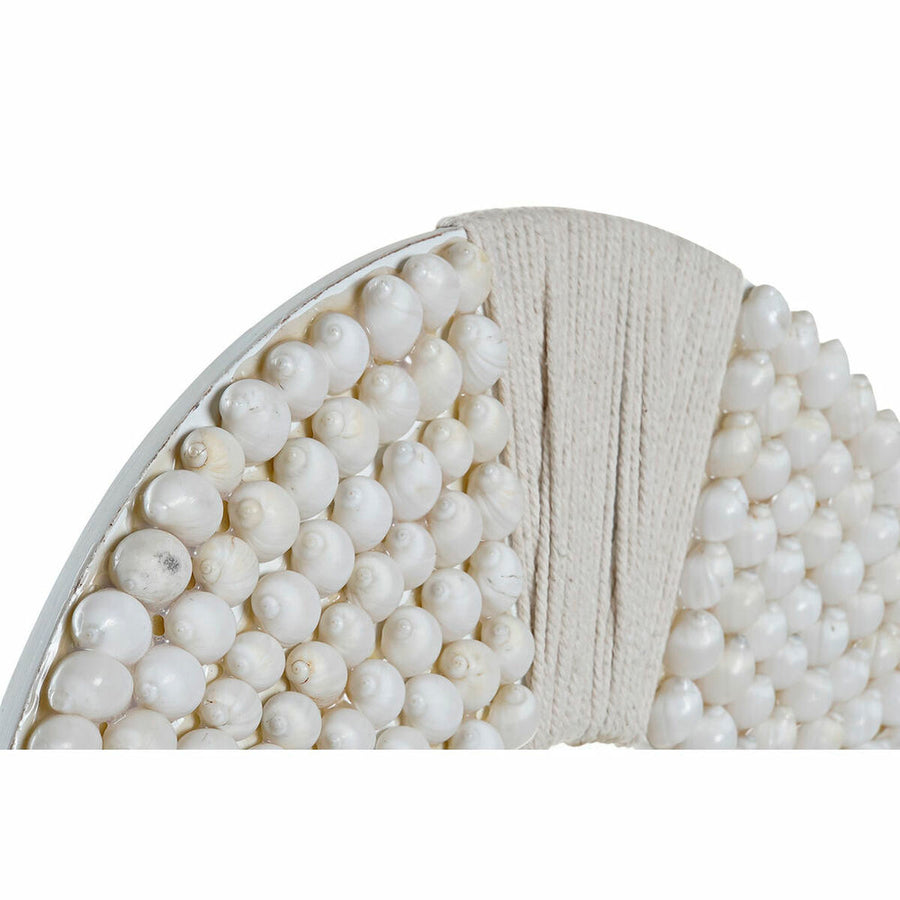 Deko-Figur DKD Home Decor Eisen Kreise Muscheln (40 x 11 x 53 cm)