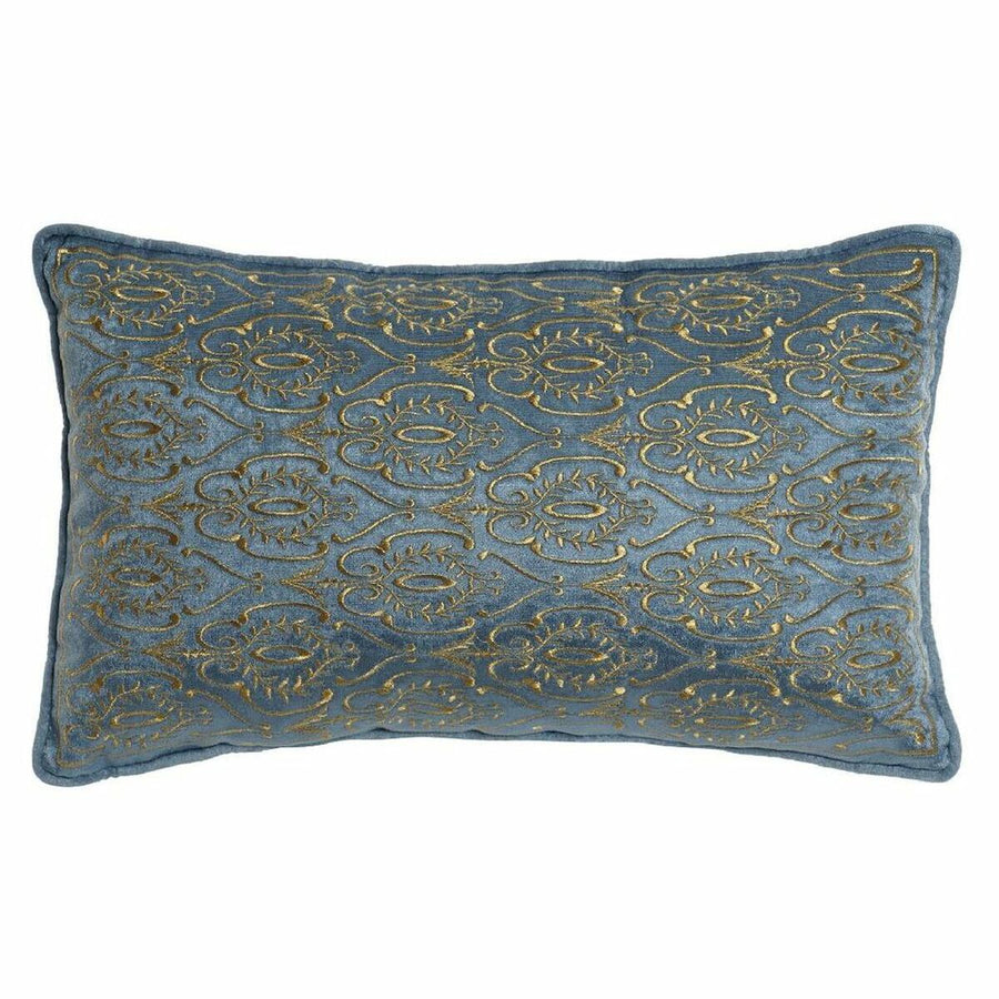 Kissen DKD Home Decor 8424001850396 Blau Gold (50 x 10 x 30 cm)