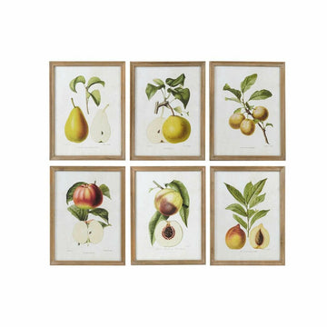 Bild DKD Home Decor Moderne Obst (6 Stück) (45 x 2 x 60 cm)